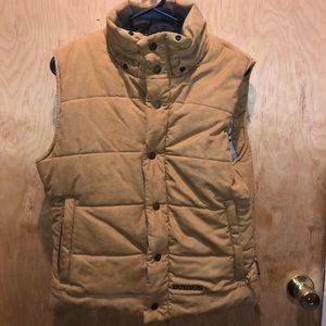 Burton Tan suede Medium Vest